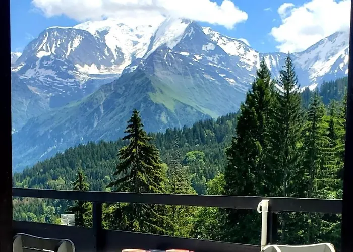 Appartement Saint Gervais Les Bains Piscine Et Vue Imprenable Mont Blanc